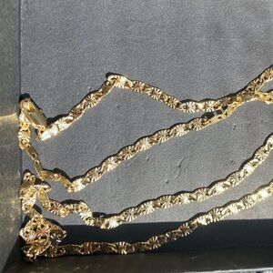 Valentino Diamond Cut Style Chain
